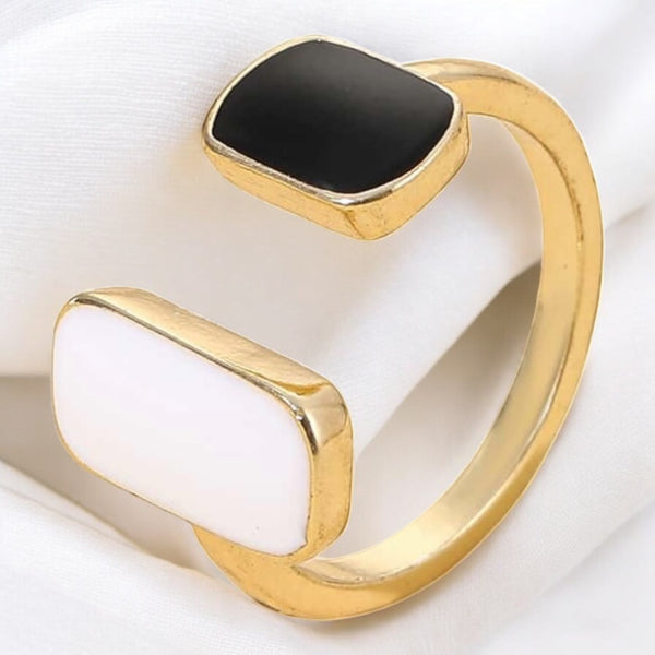 Black & White Split Ring