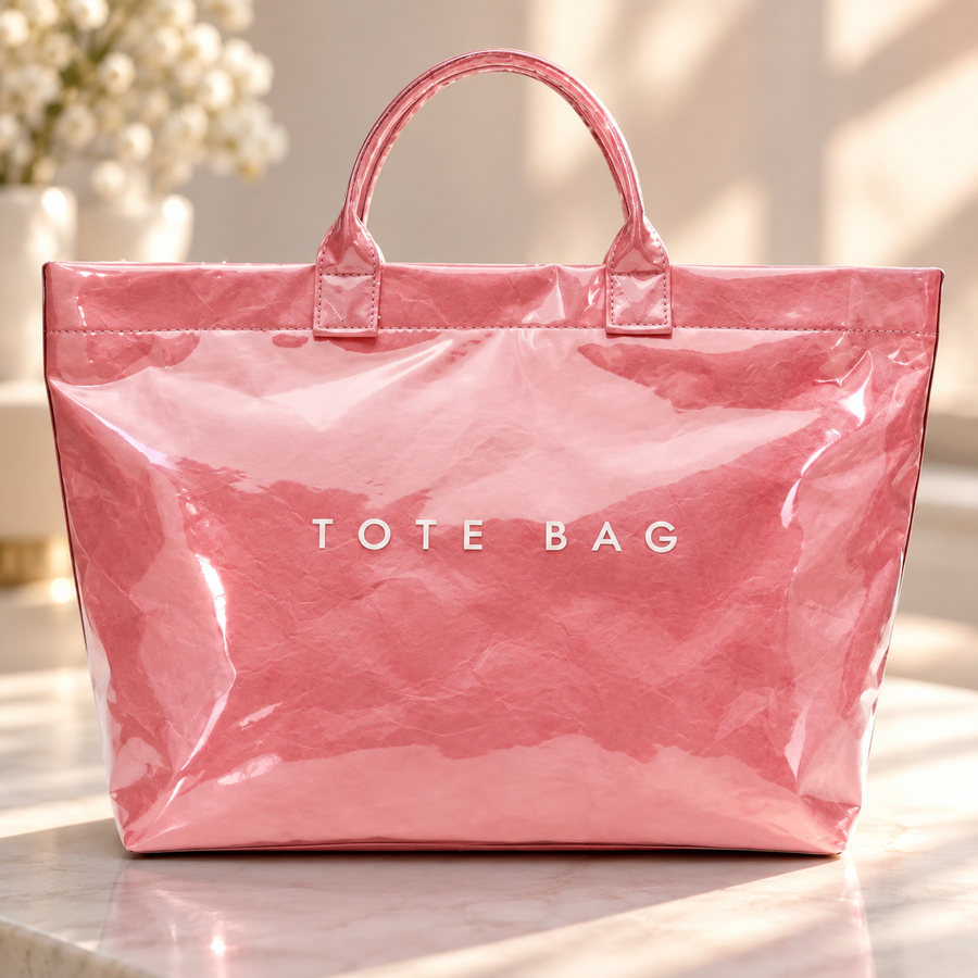 Large Light Pink Tote Bag