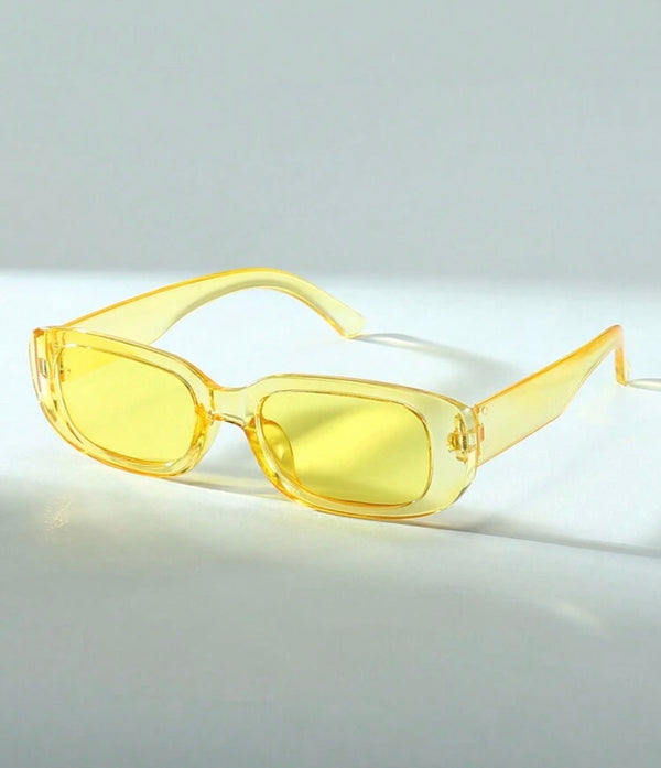Yellow Clear Sunglasses