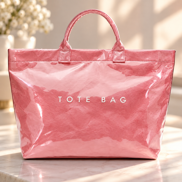 Large Light Pink Tote Bag