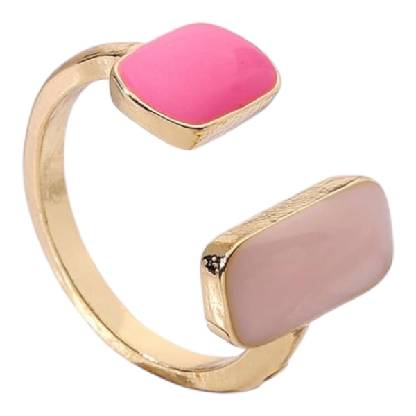 Pink & Light Pink Split Ring